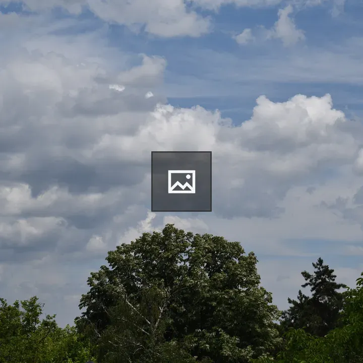 Green Landscape with Blue Sky