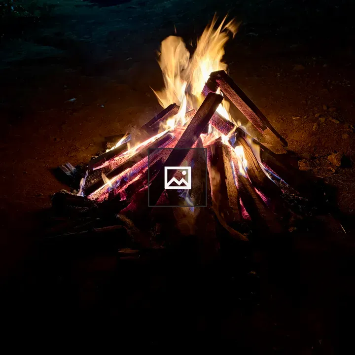Campfire in the Night