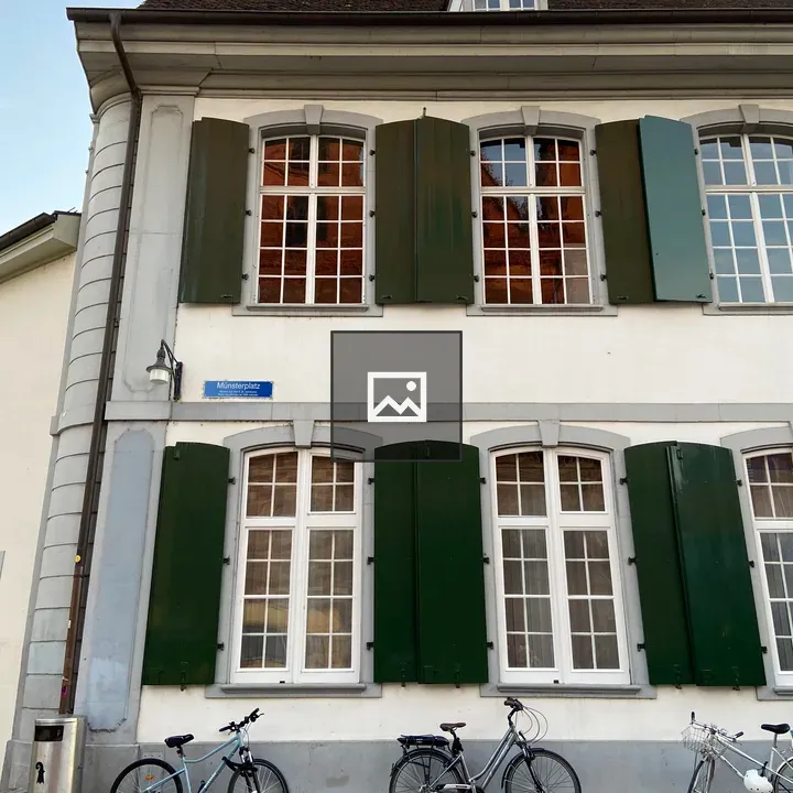 Two-story Building with Bicycles