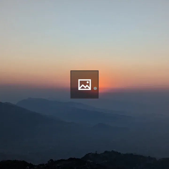 Sunrise Over Himalayan Mountains