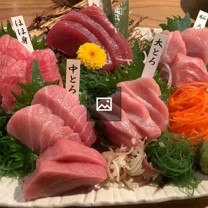 Sashimi Platter with Fresh Tuna