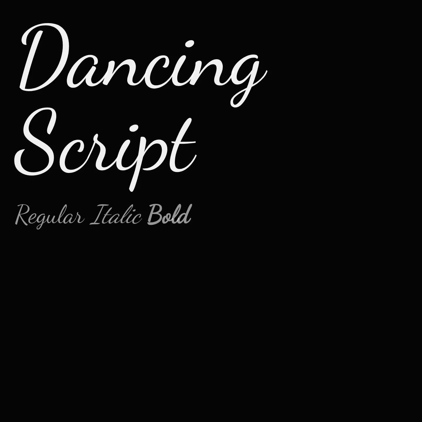 Dancing Script