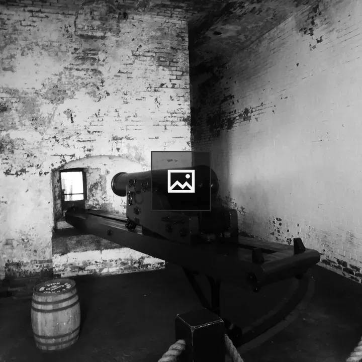 Cannon in Alcatraz