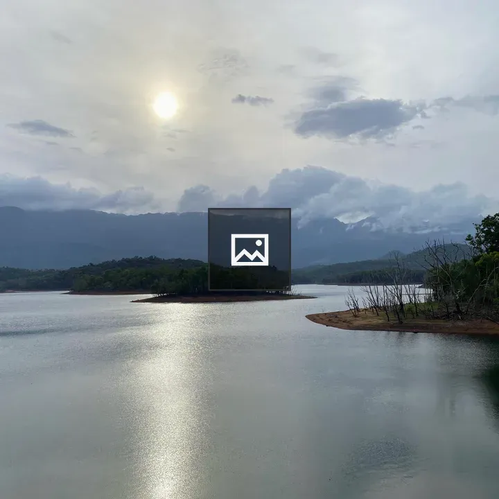 River with Forest in Background