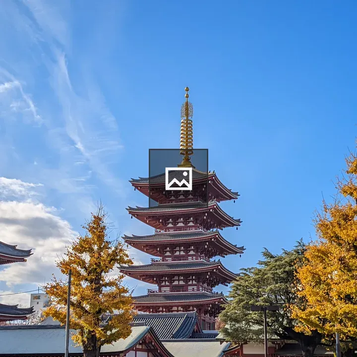 Five-storied Pagoda at Senso-ji
