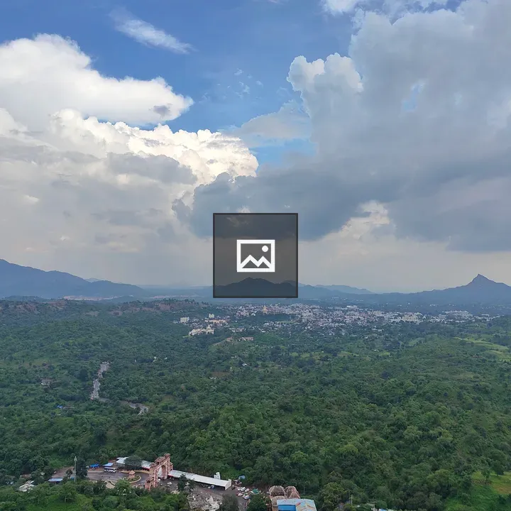 Nature love scene with mountains