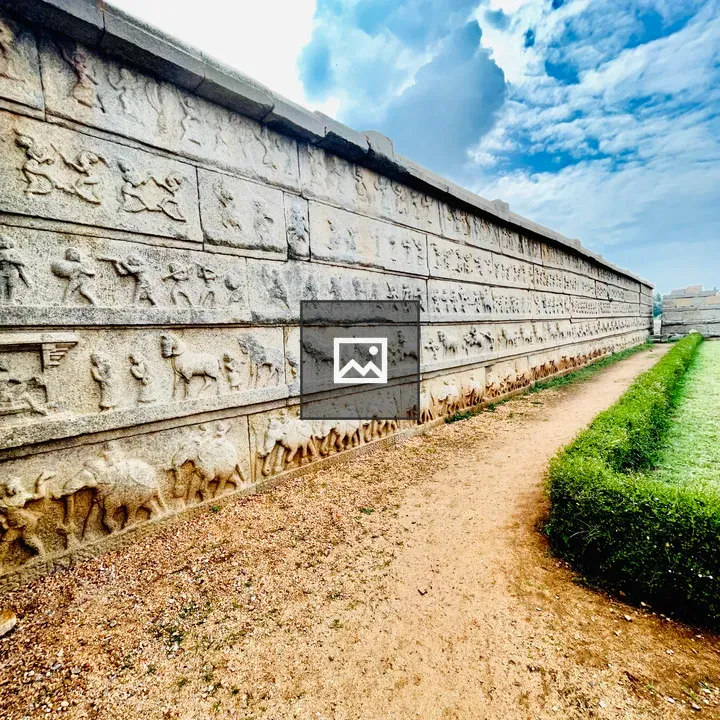 Hazara Rama Temple Walls