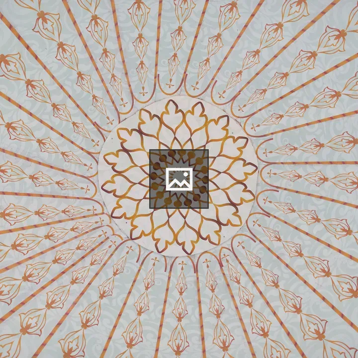 Abstract golden pattern