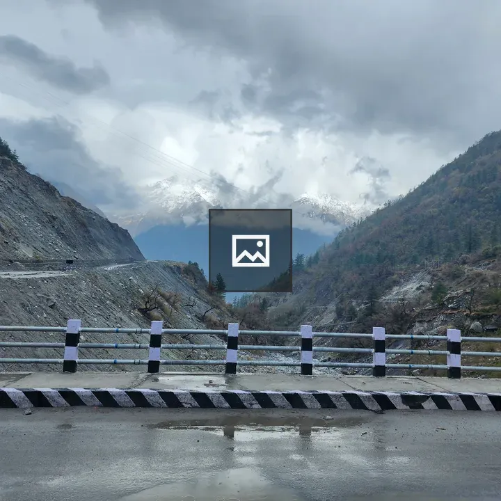 Beautiful mountain with hills