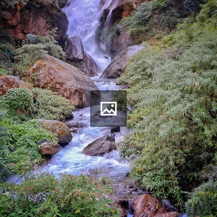 Waterfall in Jungle