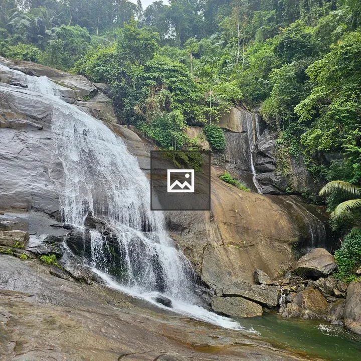 Waterfall at Thusharagiri Falls