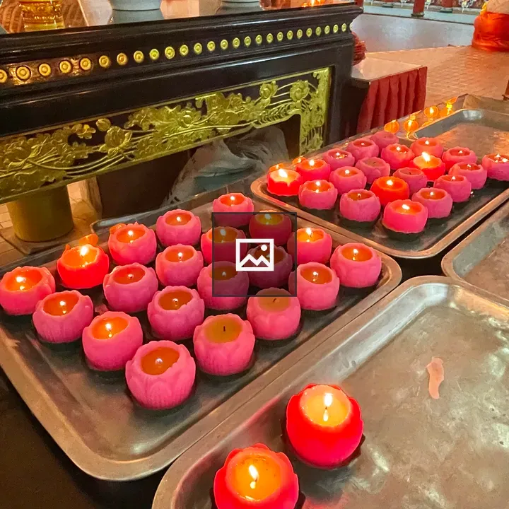 Candles at Thean Hou Temple