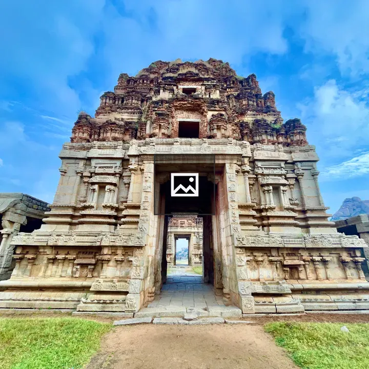 Gopuram of Hampi Doors