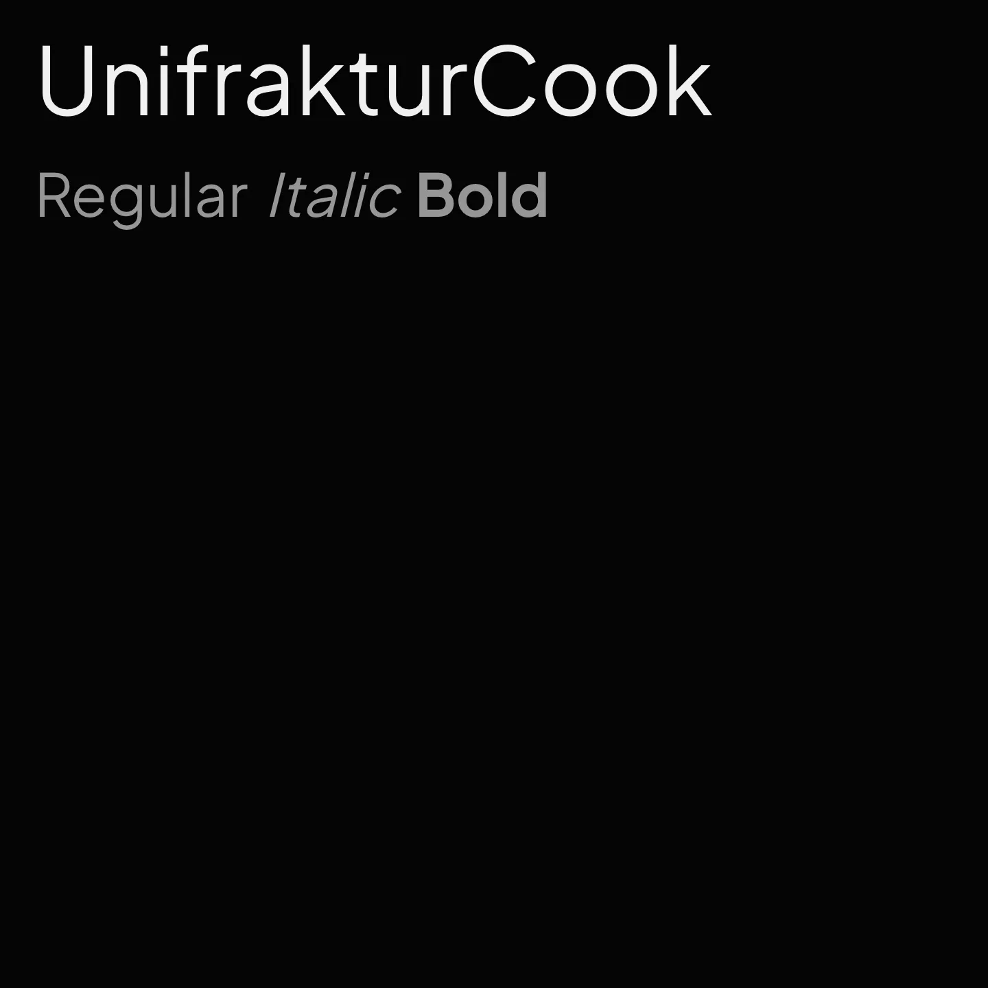 UnifrakturCook