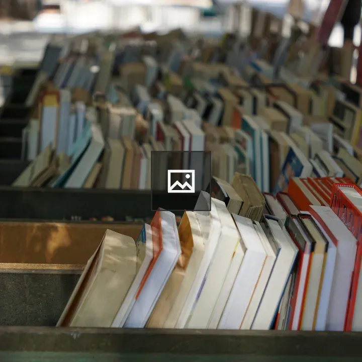 Books in Wooden Display Boxes