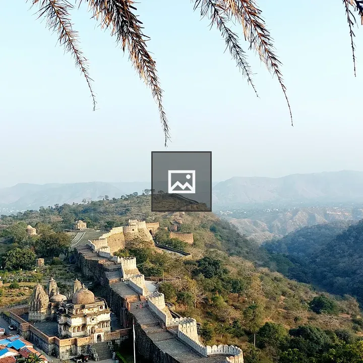 Aerial View of Kumbhalgarh Fort