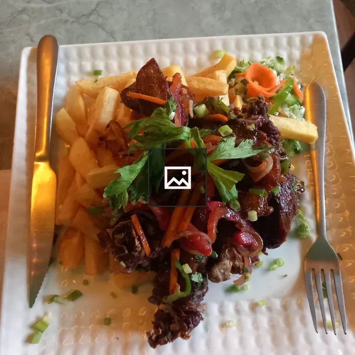 Plate of food