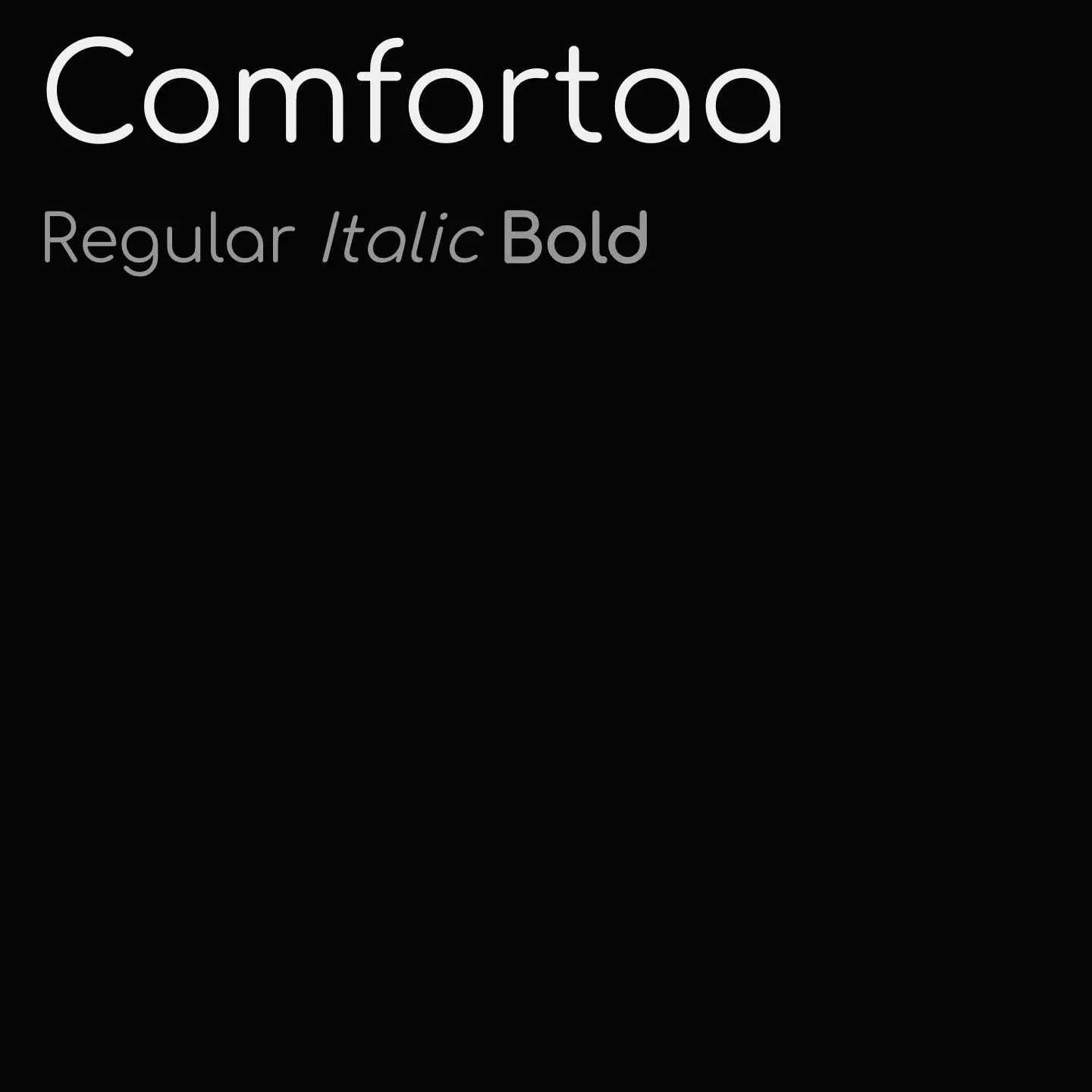 Comfortaa