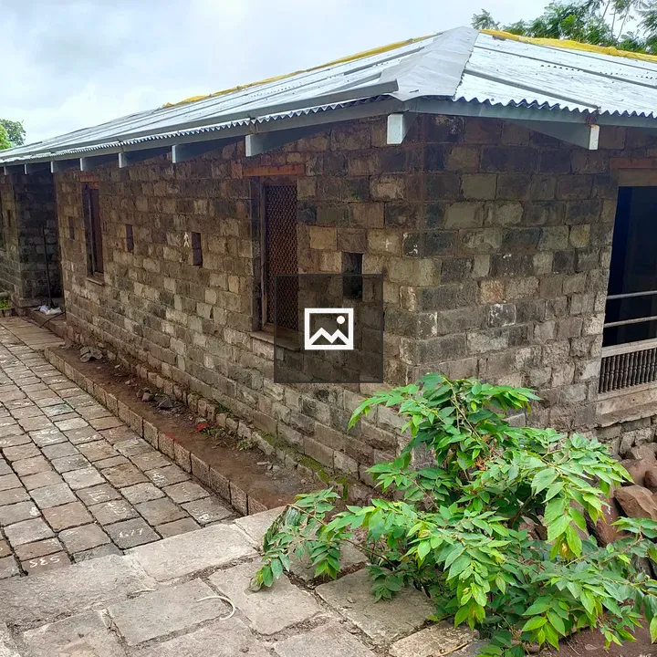 Under construction stone cottage