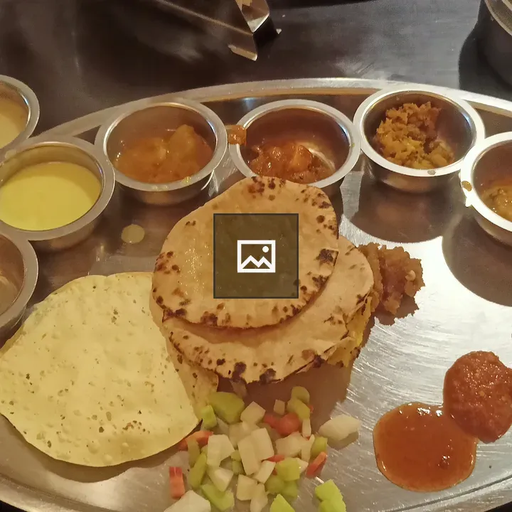 Rajasthani thal platter