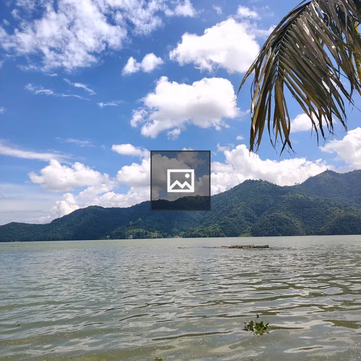Fewa Lake Landscape