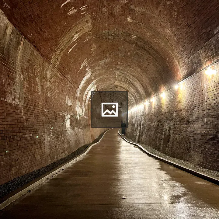 Tunnel under Niagara Falls Canada