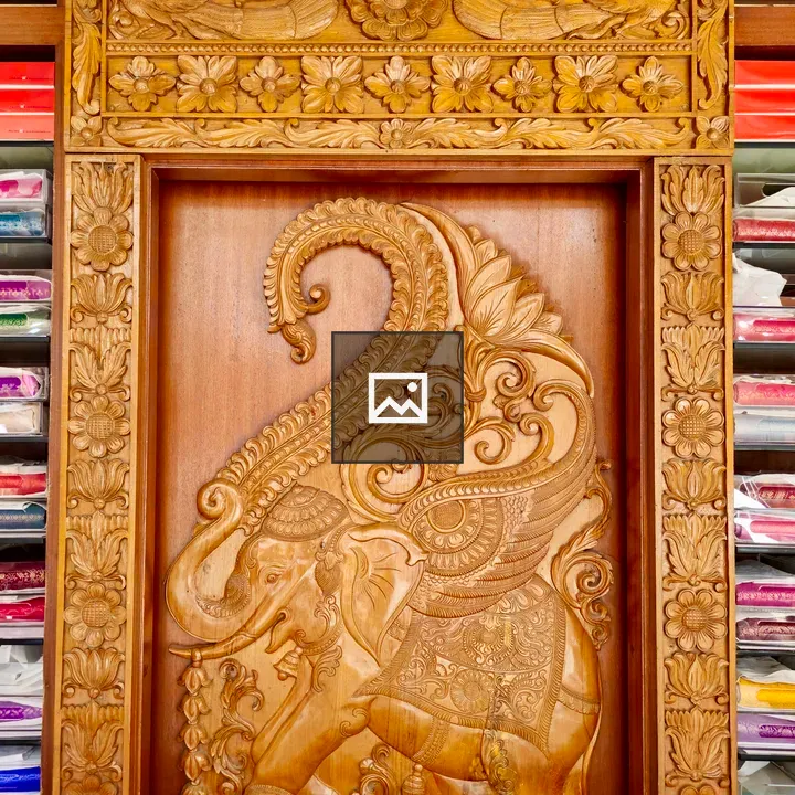 Teak Elephant Panel</title>