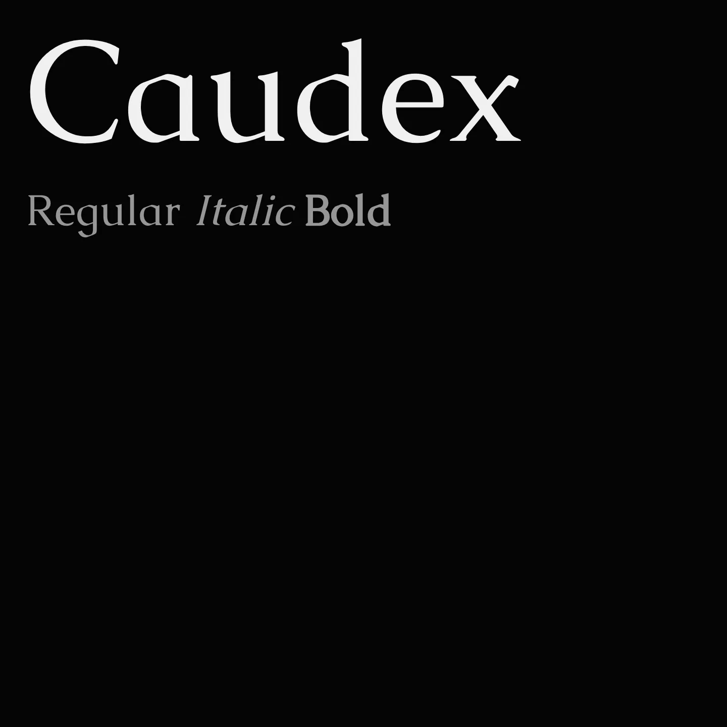 Caudex
