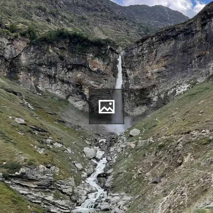 Waterfall in Himachal Pradesh