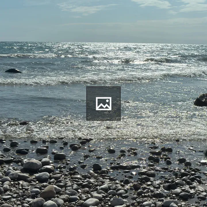 Rocky shoreline on Lake Huron