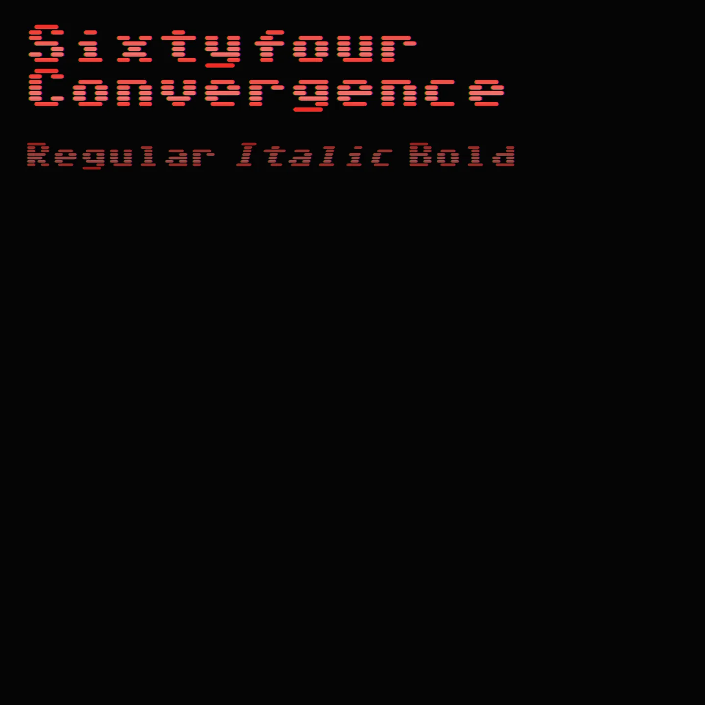 Sixtyfour Convergence