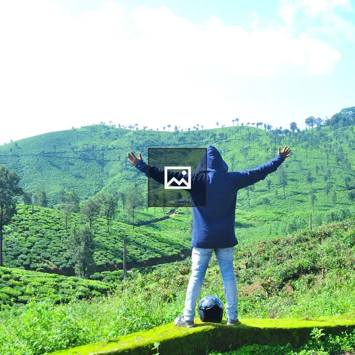 Rider Enjoying Scenic View
