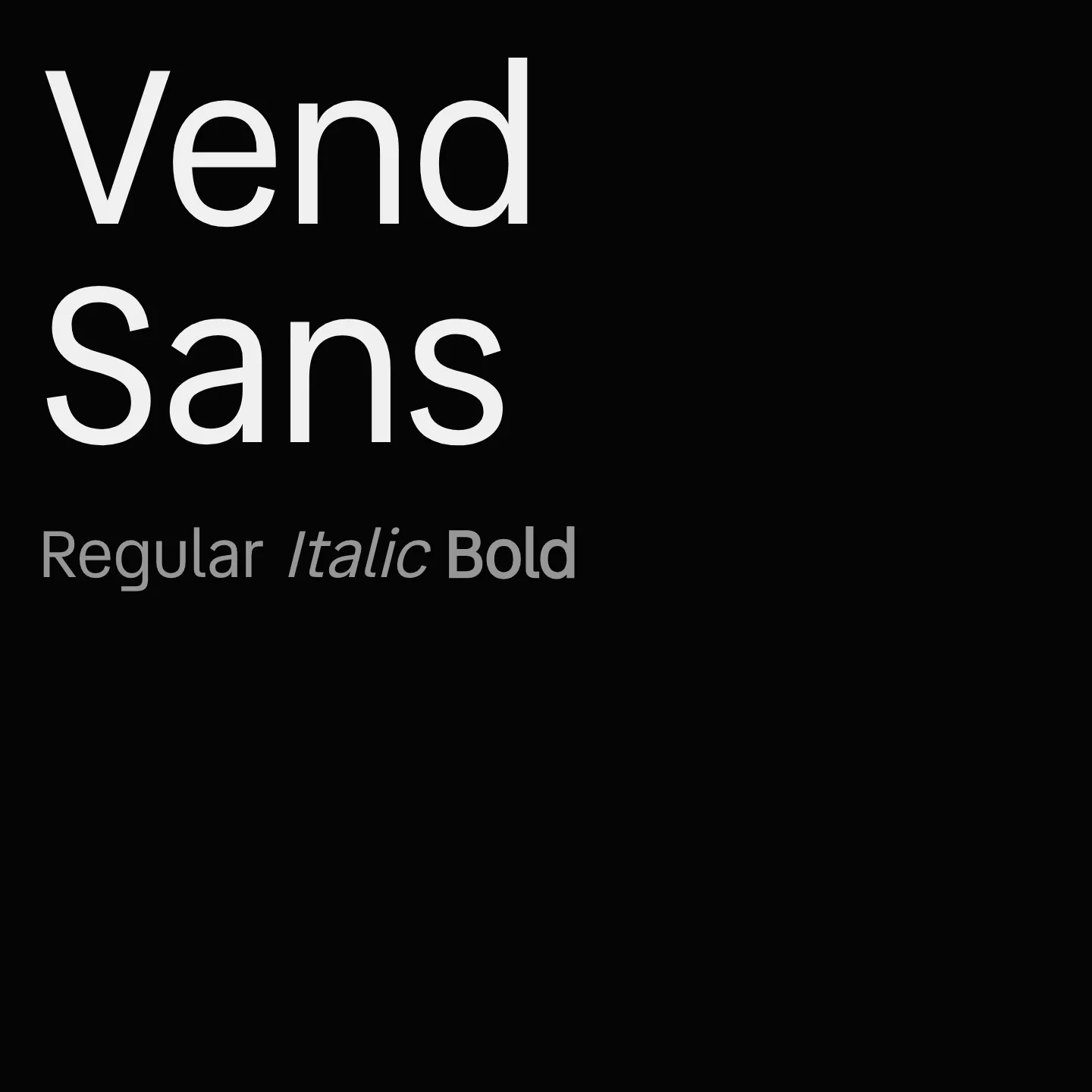 Vend Sans