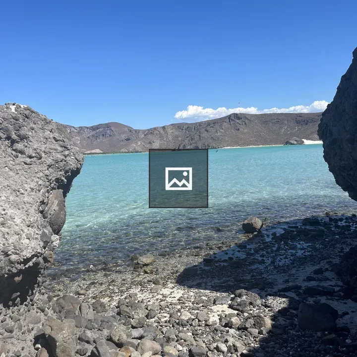Coastal Sea and Stone Scene