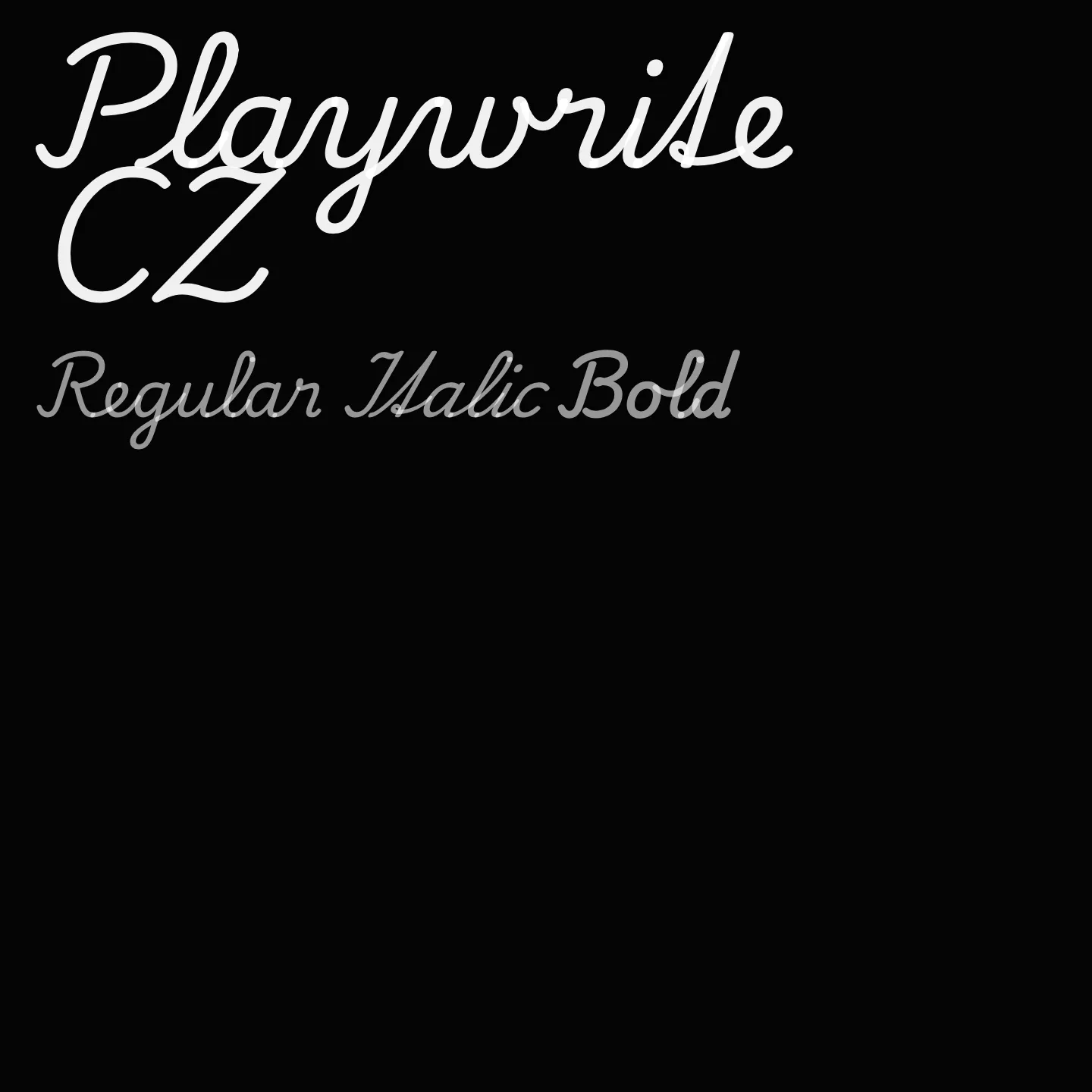 Playwrite CZ