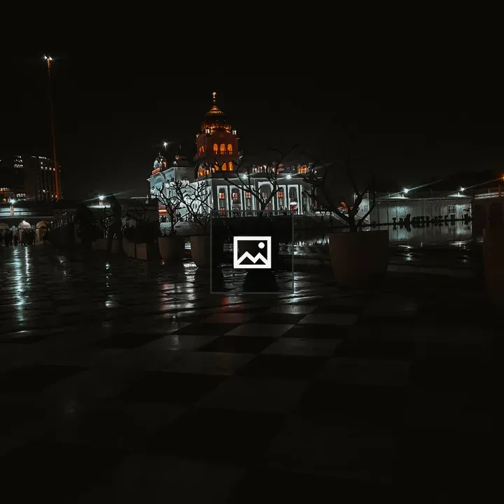 Night View of Building