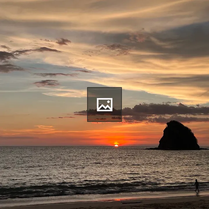 Sunset at Playa Rajada