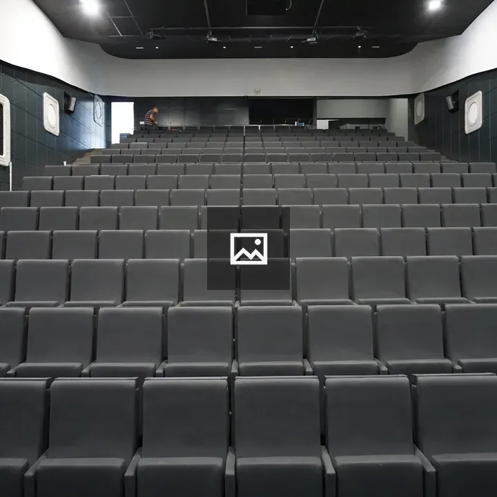 Empty conference room seats