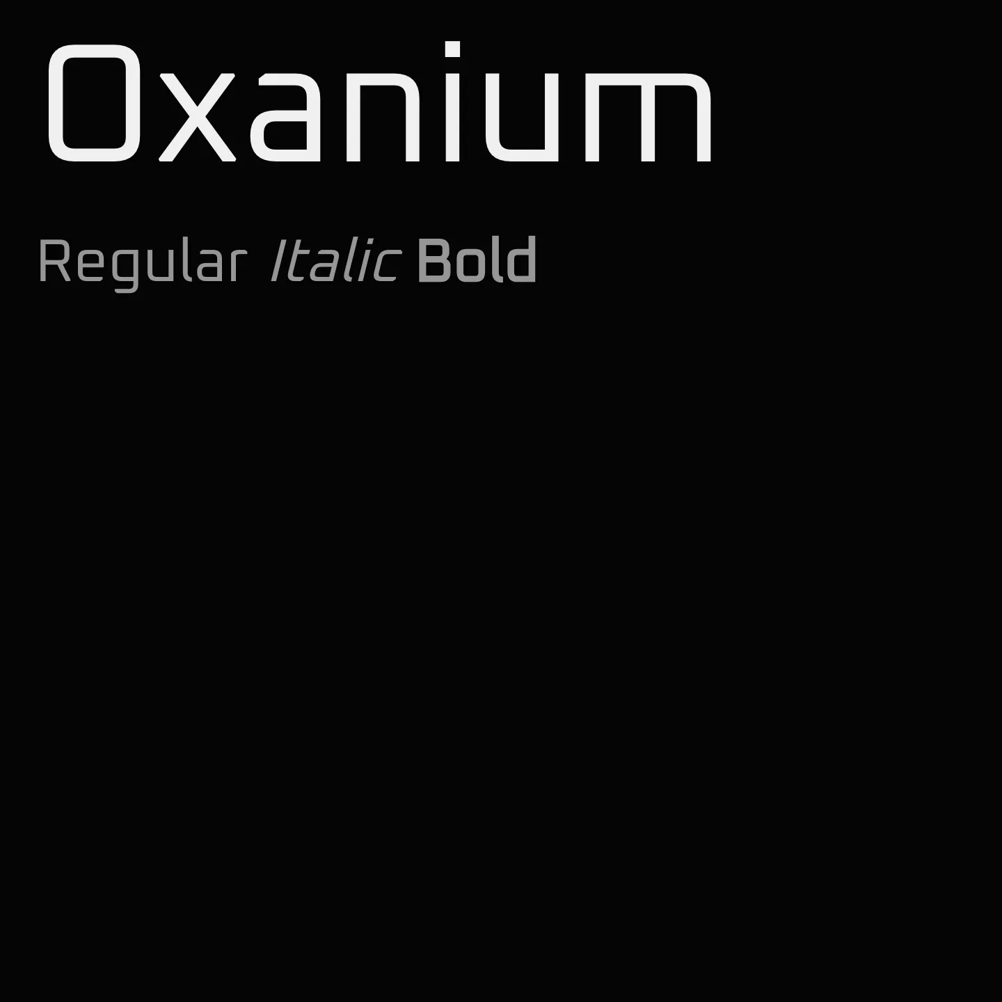 Oxanium