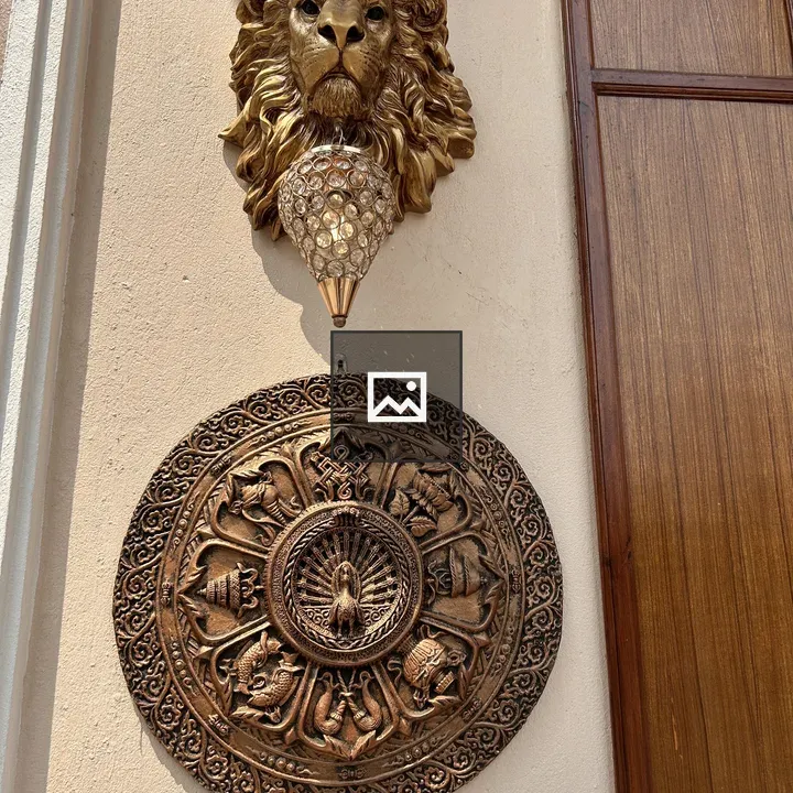 Decorative Lion Head Wall Decor