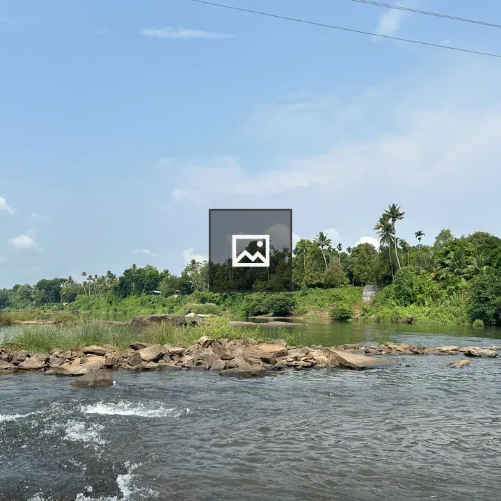River scene with rapids