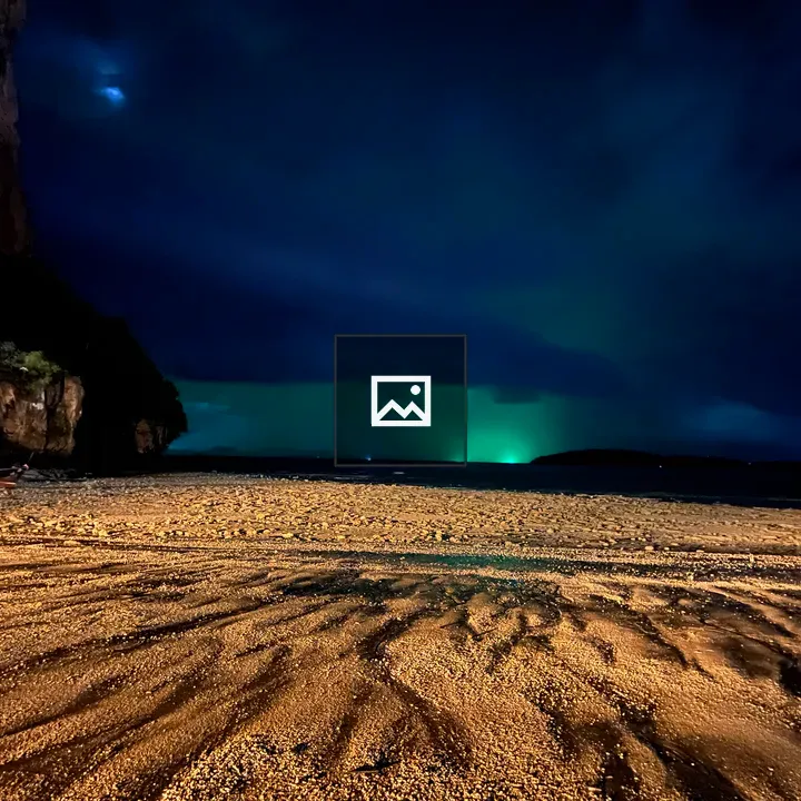 Railay Beach scene