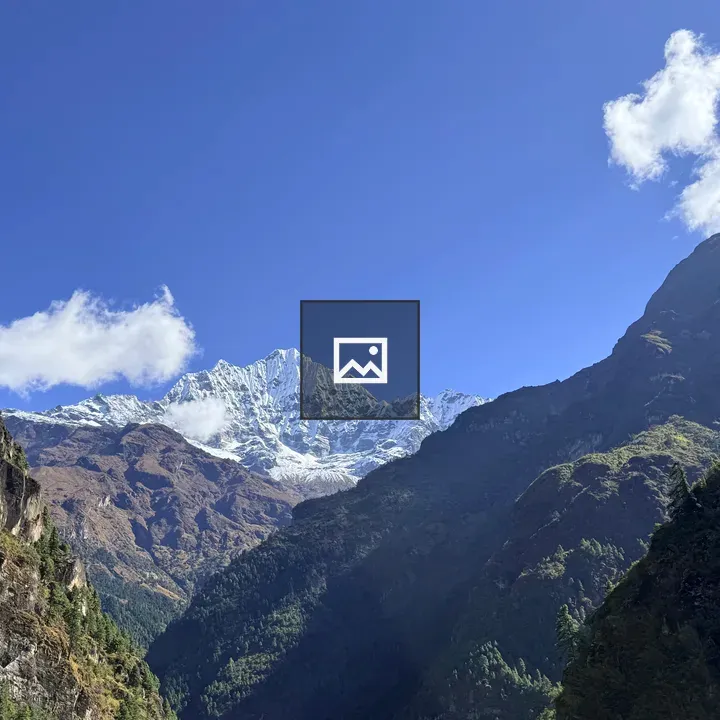 Majestic mountains landscape