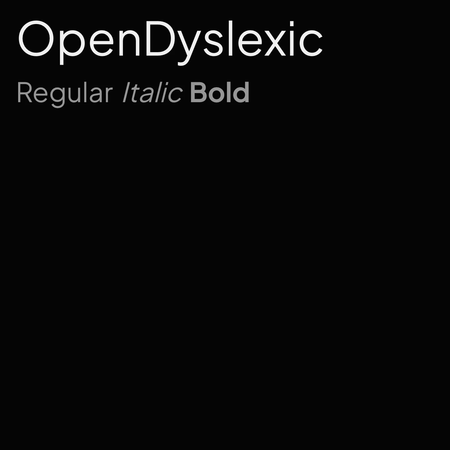 OpenDyslexic