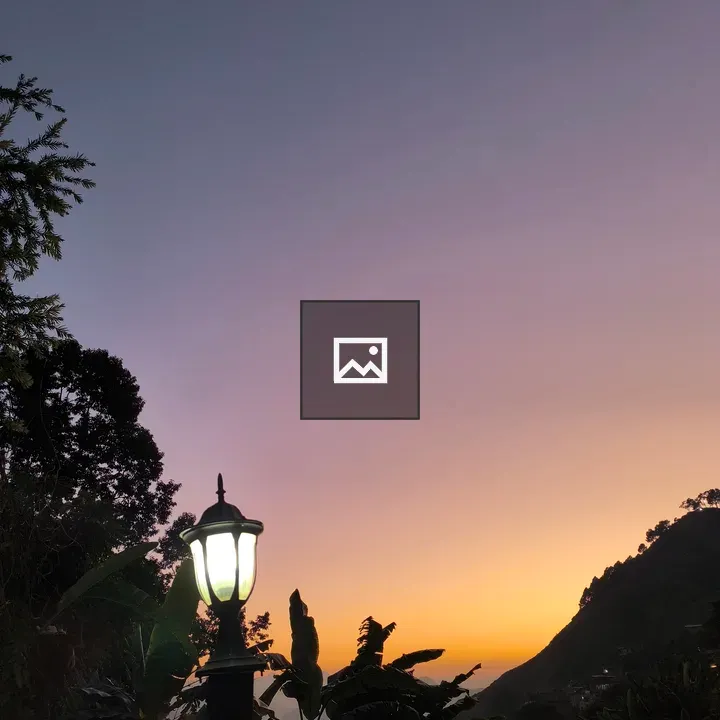 Lamp Post at Sunset