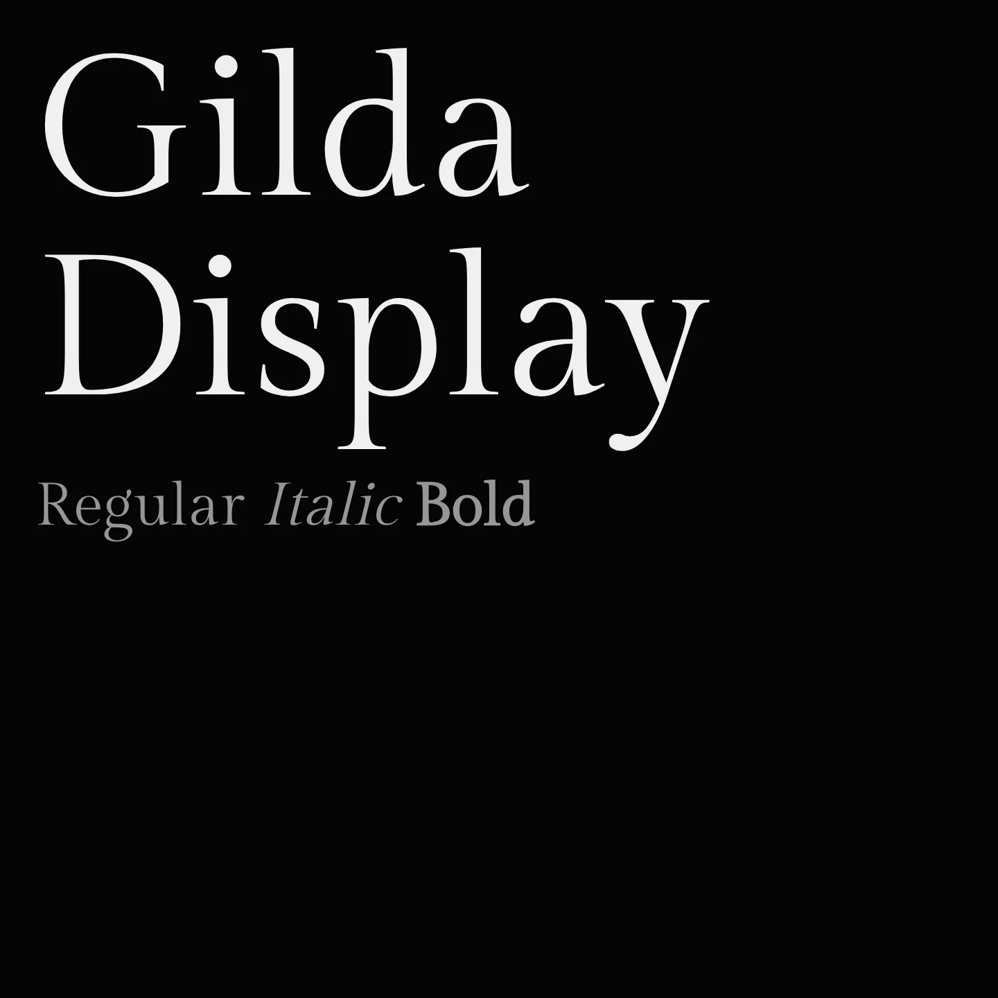 Gilda Display