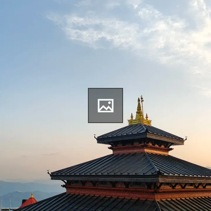 Temple with Tiered Roofs