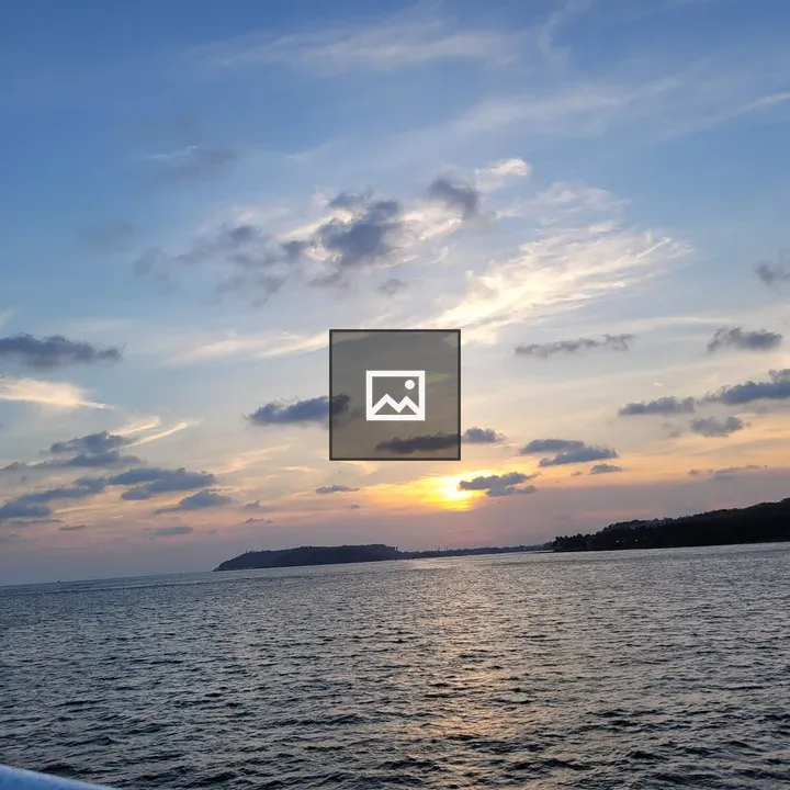 Sunset Over the Ocean