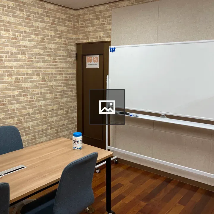 Conference room with whiteboard