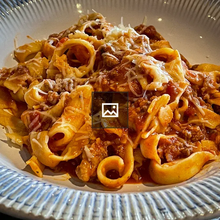 Pasta in Meat Sauce